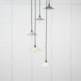 From The Anvil - Smooth Nickel Flora Cluster Pendant in Teasel | Sku. 49727STE | Trade Door Handles.