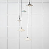 From The Anvil - Smooth Nickel Flora Cluster Pendant in Teasel | Sku. 49727STE | Trade Door Handles.