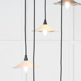 From The Anvil - Smooth Nickel Flora Cluster Pendant in Teasel | Sku. 49727STE | Trade Door Handles.