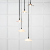 From The Anvil - Smooth Nickel Flora Cluster Pendant in Teasel | Sku. 49727STE | Trade Door Handles.