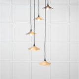 From The Anvil - Smooth Nickel Flora Cluster Pendant in Tump | Sku. 49727STU | Trade Door Handles.