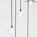 From The Anvil - Smooth Brass Flora Cluster Pendant in Flock | Sku. 49728SF | Trade Door Handles.