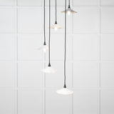 From The Anvil - Smooth Brass Flora Cluster Pendant in Flock | Sku. 49728SF | Trade Door Handles.