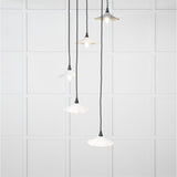 From The Anvil - Smooth Brass Flora Cluster Pendant in Flock | Sku. 49728SF | Trade Door Handles.