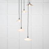 From The Anvil - Smooth Brass Flora Cluster Pendant in Teasel | Sku. 49728STE | Trade Door Handles.