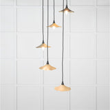 From The Anvil - Smooth Brass Flora Cluster Pendant in Tump | Sku. 49728STU | Trade Door Handles.