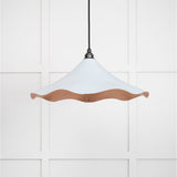 From The Anvil - Smooth Copper Flora Pendant in Birch | Sku. 49729SBI | Trade Door Handles.