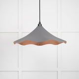 From The Anvil - Smooth Copper Flora Pendant in Bluff | Sku. 49729SBL | Trade Door Handles.