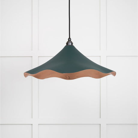 From The Anvil - Smooth Copper Flora Pendant in Dingle | Sku. 49729SDI | Trade Door Handles.
