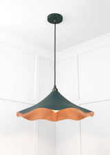 From The Anvil - Smooth Copper Flora Pendant in Dingle | Sku. 49729SDI | Trade Door Handles.