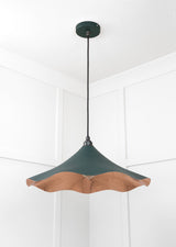 From The Anvil - Smooth Copper Flora Pendant in Dingle | Sku. 49729SDI | Trade Door Handles.