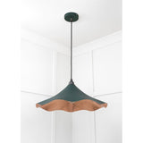 From The Anvil - Smooth Copper Flora Pendant in Dingle | Sku. 49729SDI | Trade Door Handles.