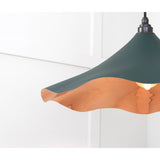 From The Anvil - Smooth Copper Flora Pendant in Dingle | Sku. 49729SDI | Trade Door Handles.