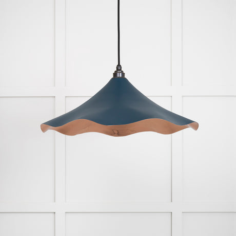 From The Anvil - Smooth Copper Flora Pendant in Dusk | Sku. 49729SDU | Trade Door Handles.