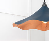 From The Anvil - Smooth Copper Flora Pendant in Dusk | Sku. 49729SDU | Trade Door Handles.