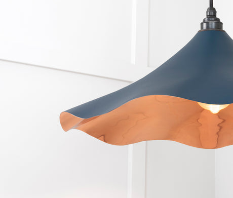 From The Anvil - Smooth Copper Flora Pendant in Dusk | Sku. 49729SDU | Trade Door Handles.