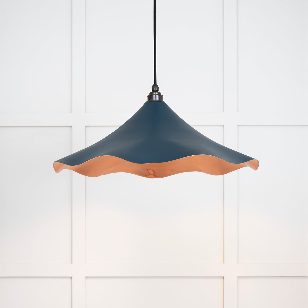 From The Anvil - Smooth Copper Flora Pendant in Dusk | Sku. 49729SDU | Trade Door Handles.