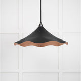From The Anvil - Smooth Copper Flora Pendant in Elan Black | Sku. 49729SEB | Trade Door Handles.