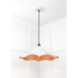 From The Anvil - Smooth Copper Flora Pendant in Flock | Sku. 49729SF | Trade Door Handles.