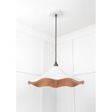 From The Anvil - Smooth Copper Flora Pendant in Flock | Sku. 49729SF | Trade Door Handles.