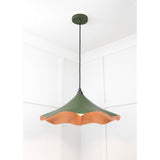 From The Anvil - Smooth Copper Flora Pendant in Heath | Sku. 49729SH | Trade Door Handles.