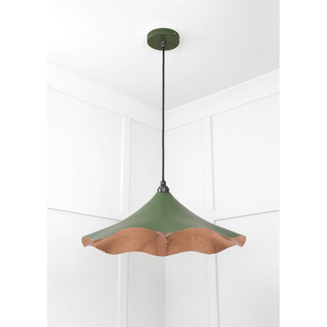 From The Anvil - Smooth Copper Flora Pendant in Heath | Sku. 49729SH | Trade Door Handles.