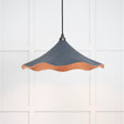 From The Anvil - Smooth Copper Flora Pendant in Slate | Sku. 49729SSL | Trade Door Handles.