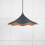 From The Anvil - Smooth Copper Flora Pendant in Soot | Sku. 49729SSO | Trade Door Handles.