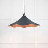 From The Anvil - Smooth Copper Flora Pendant in Soot | Sku. 49729SSO | Trade Door Handles.