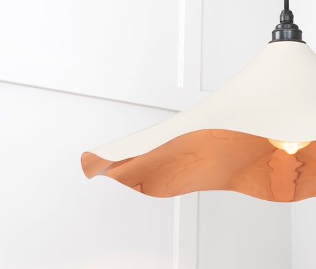 From The Anvil - Smooth Copper Flora Pendant in Teasel | Sku. 49729STE | Trade Door Handles.