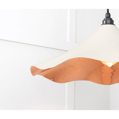 From The Anvil - Smooth Copper Flora Pendant in Teasel | Sku. 49729STE | Trade Door Handles.