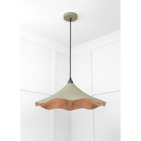 From The Anvil - Smooth Copper Flora Pendant in Tump | Sku. 49729STU | Trade Door Handles.