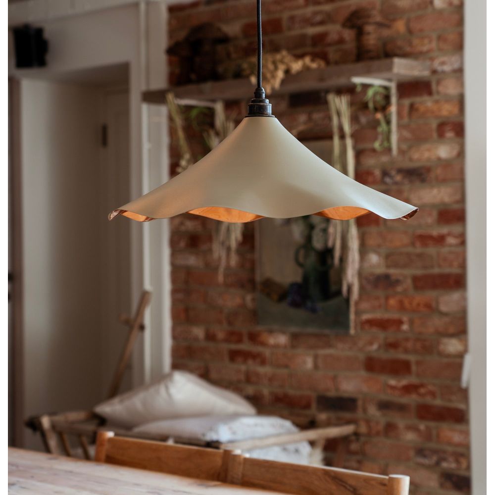 From The Anvil - Smooth Copper Flora Pendant in Tump | Sku. 49729STU | Trade Door Handles.