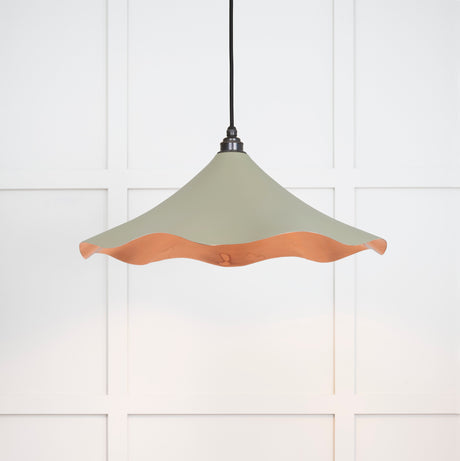 From The Anvil - Smooth Copper Flora Pendant in Tump | Sku. 49729STU | Trade Door Handles.