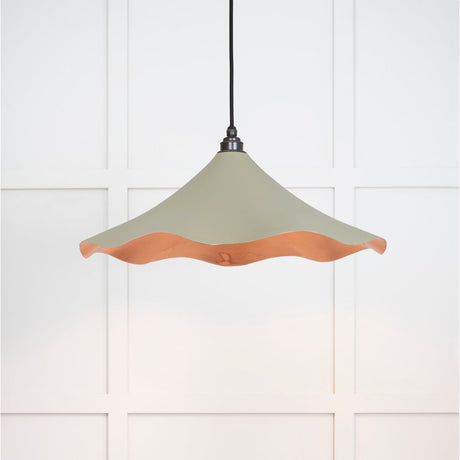 From The Anvil - Smooth Copper Flora Pendant in Tump | Sku. 49729STU | Trade Door Handles.