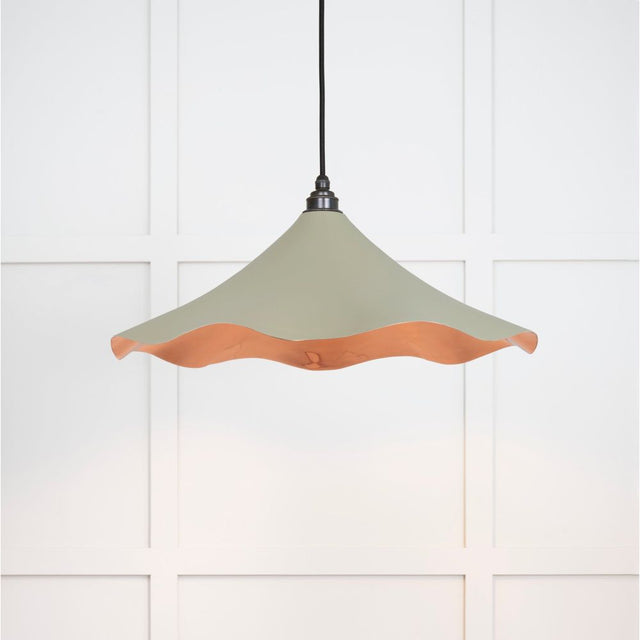 From The Anvil - Smooth Copper Flora Pendant in Tump | Sku. 49729STU | Trade Door Handles.