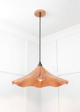 From The Anvil - Smooth Copper Flora Pendant | Sku. 49729 | Trade Door Handles.
