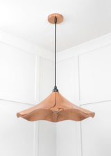 From The Anvil - Smooth Copper Flora Pendant | Sku. 49729 | Trade Door Handles.
