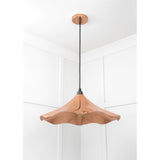 From The Anvil - Smooth Copper Flora Pendant | Sku. 49729 | Trade Door Handles.