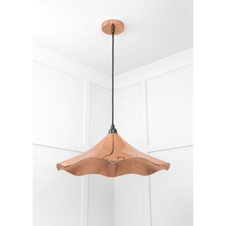 From The Anvil - Smooth Copper Flora Pendant | Sku. 49729 | Trade Door Handles.