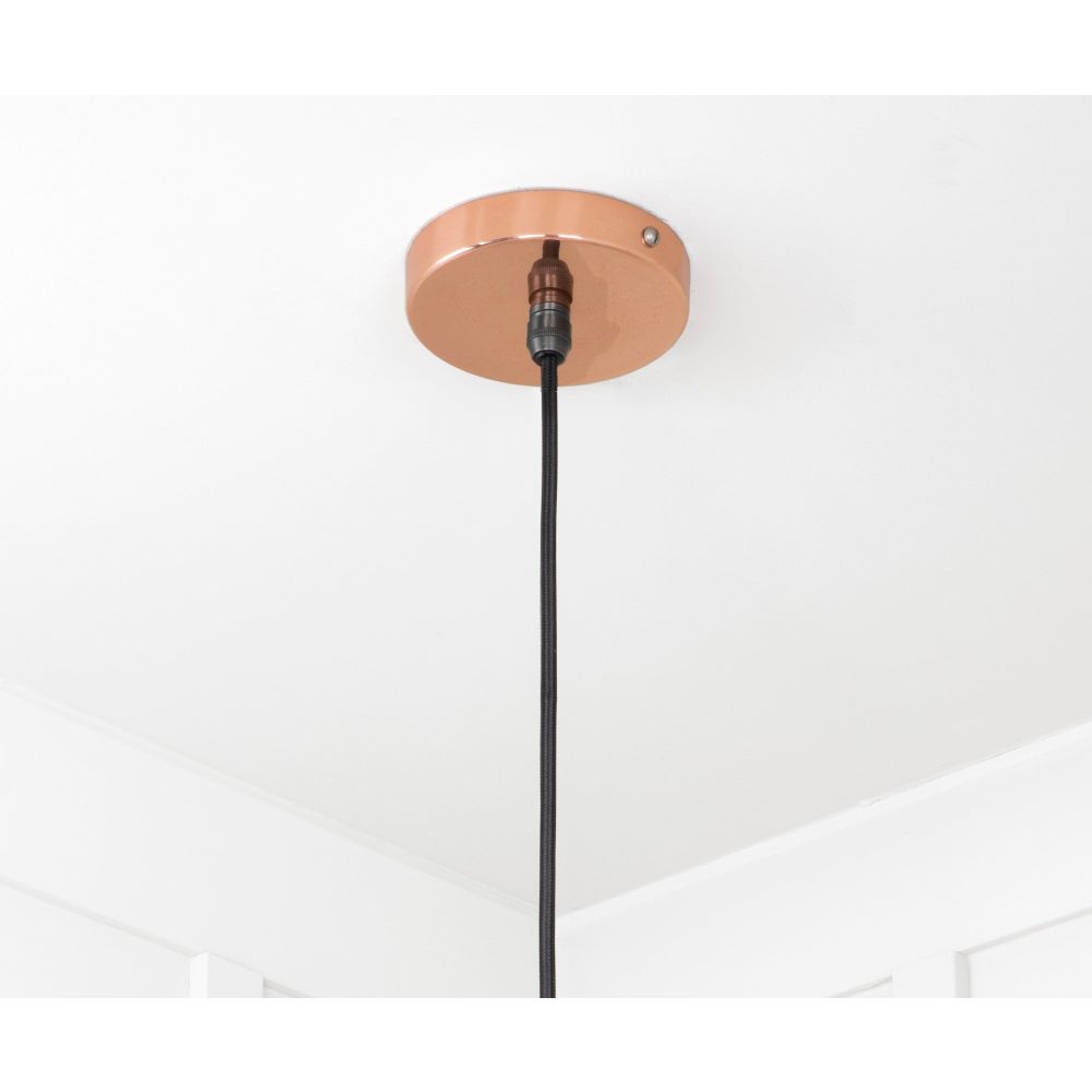 From The Anvil - Smooth Copper Flora Pendant | Sku. 49729 | Trade Door Handles.