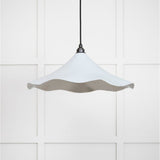 From The Anvil - Smooth Nickel Flora Pendant in Birch | Sku. 49730SBI | Trade Door Handles.