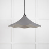 From The Anvil - Smooth Nickel Flora Pendant in Bluff | Sku. 49730SBL | Trade Door Handles.