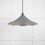 From The Anvil - Smooth Nickel Flora Pendant in Bluff | Sku. 49730SBL | Trade Door Handles.