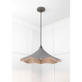 From The Anvil - Smooth Nickel Flora Pendant in Bluff | Sku. 49730SBL | Trade Door Handles.
