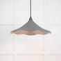 From The Anvil - Smooth Nickel Flora Pendant in Bluff | Sku. 49730SBL | Trade Door Handles.
