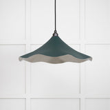 From The Anvil - Smooth Nickel Flora Pendant in Dingle | Sku. 49730SDI | Trade Door Handles.