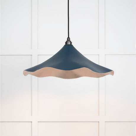 From The Anvil - Smooth Nickel Flora Pendant in Dusk | Sku. 49730SDU | Trade Door Handles.