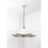 From The Anvil - Smooth Nickel Flora Pendant in Flock | Sku. 49730SF | Trade Door Handles.