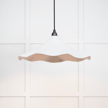 From The Anvil - Smooth Nickel Flora Pendant in Flock | Sku. 49730SF | Trade Door Handles.
